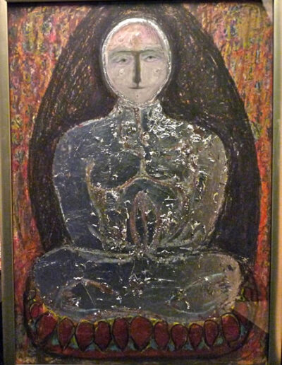 Silver Buddha